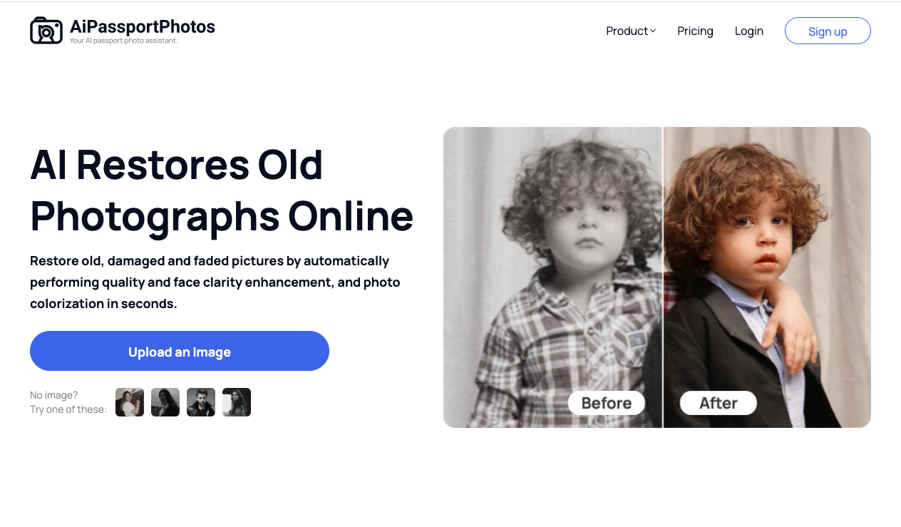 Eski fotoğraf restorasyonu