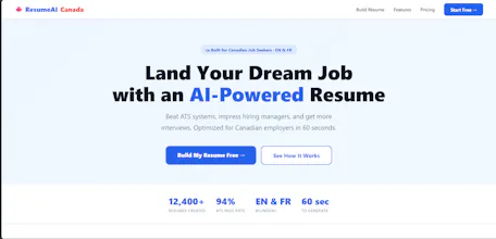Canada Resume AI gallery image