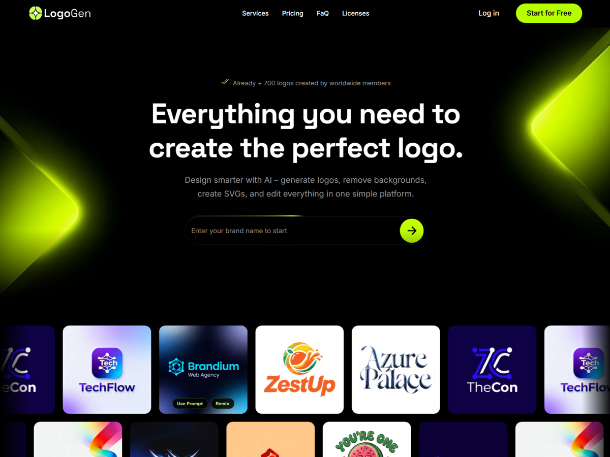 LogoGenAI gallery image