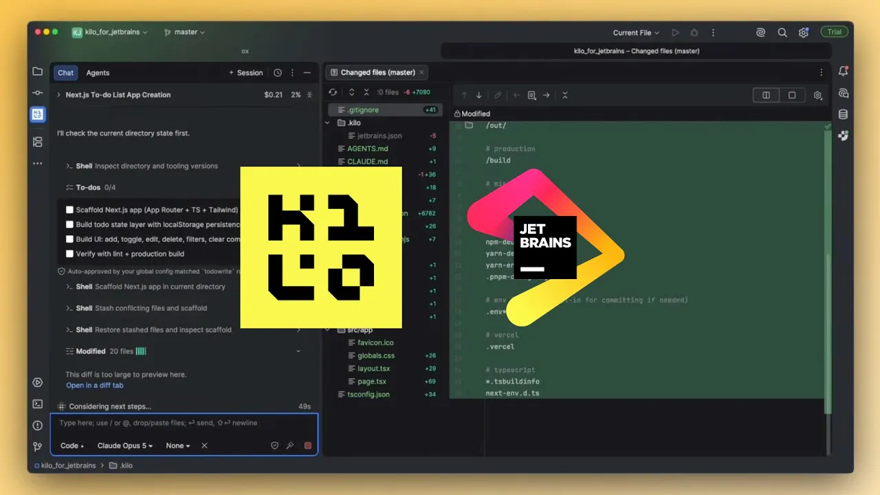 Kilo Code for JetBrains gallery image