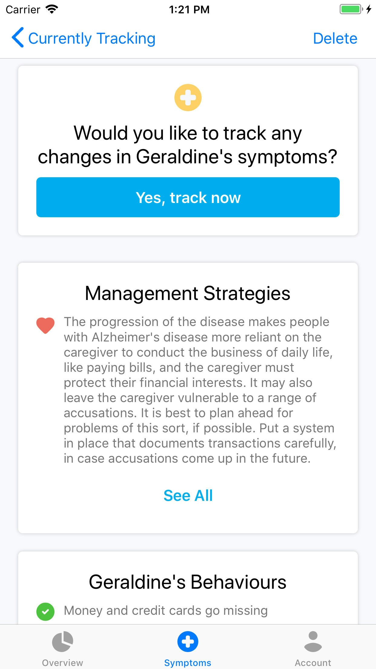 SymptomGuide Dementia gallery image