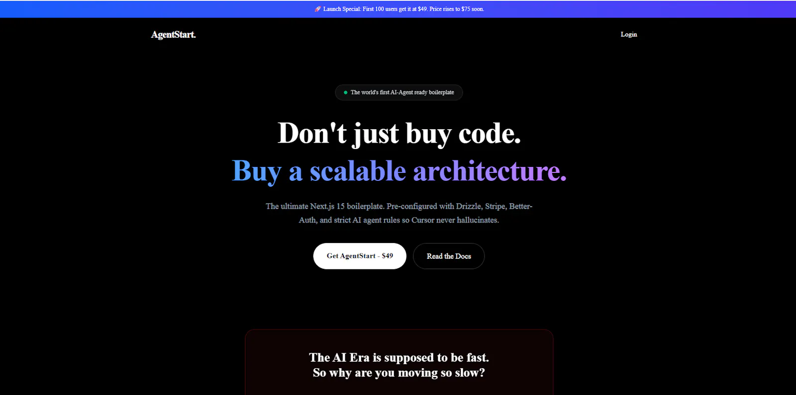 AgentStart screenshot 1