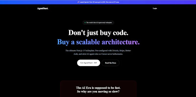 AgentStart screenshot 1