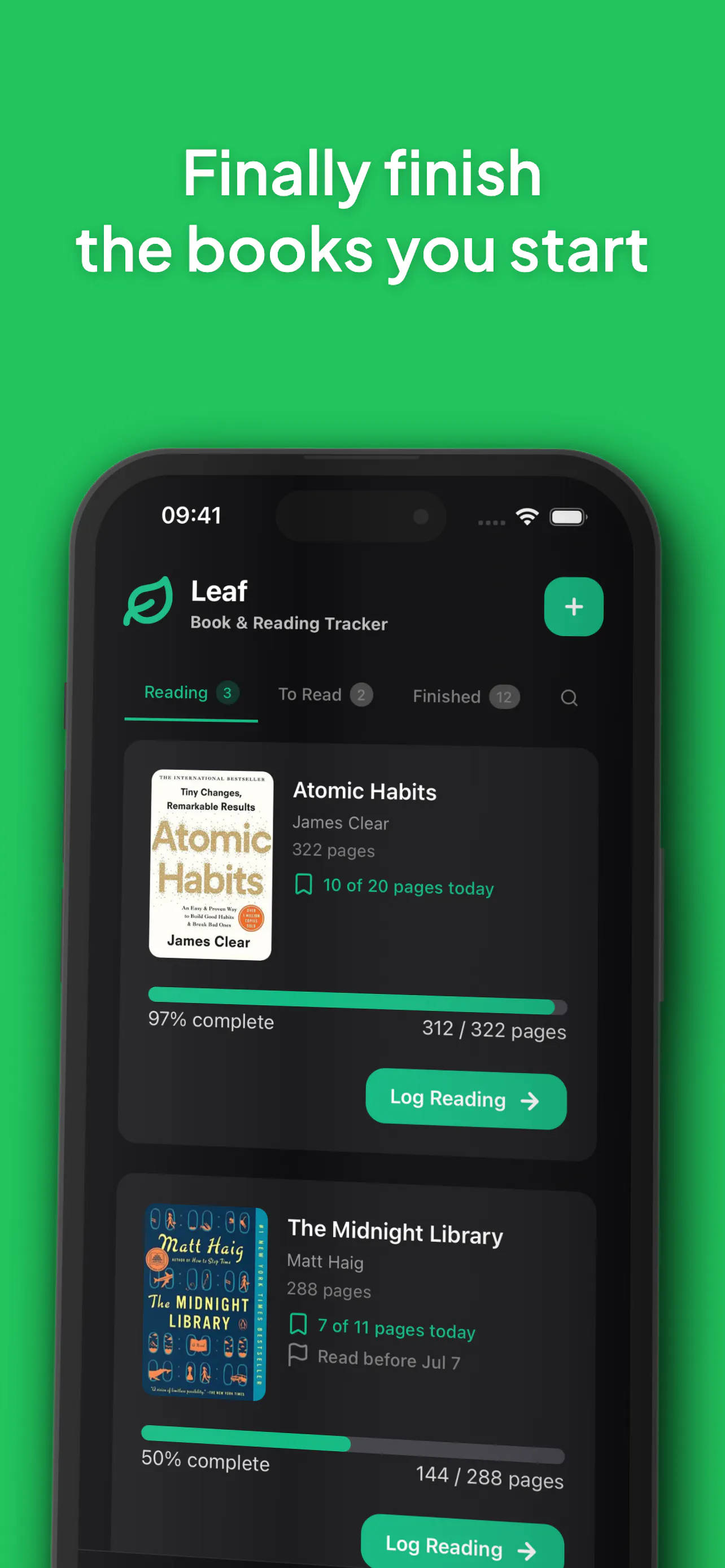 Leaf Reading Tracker gallery image