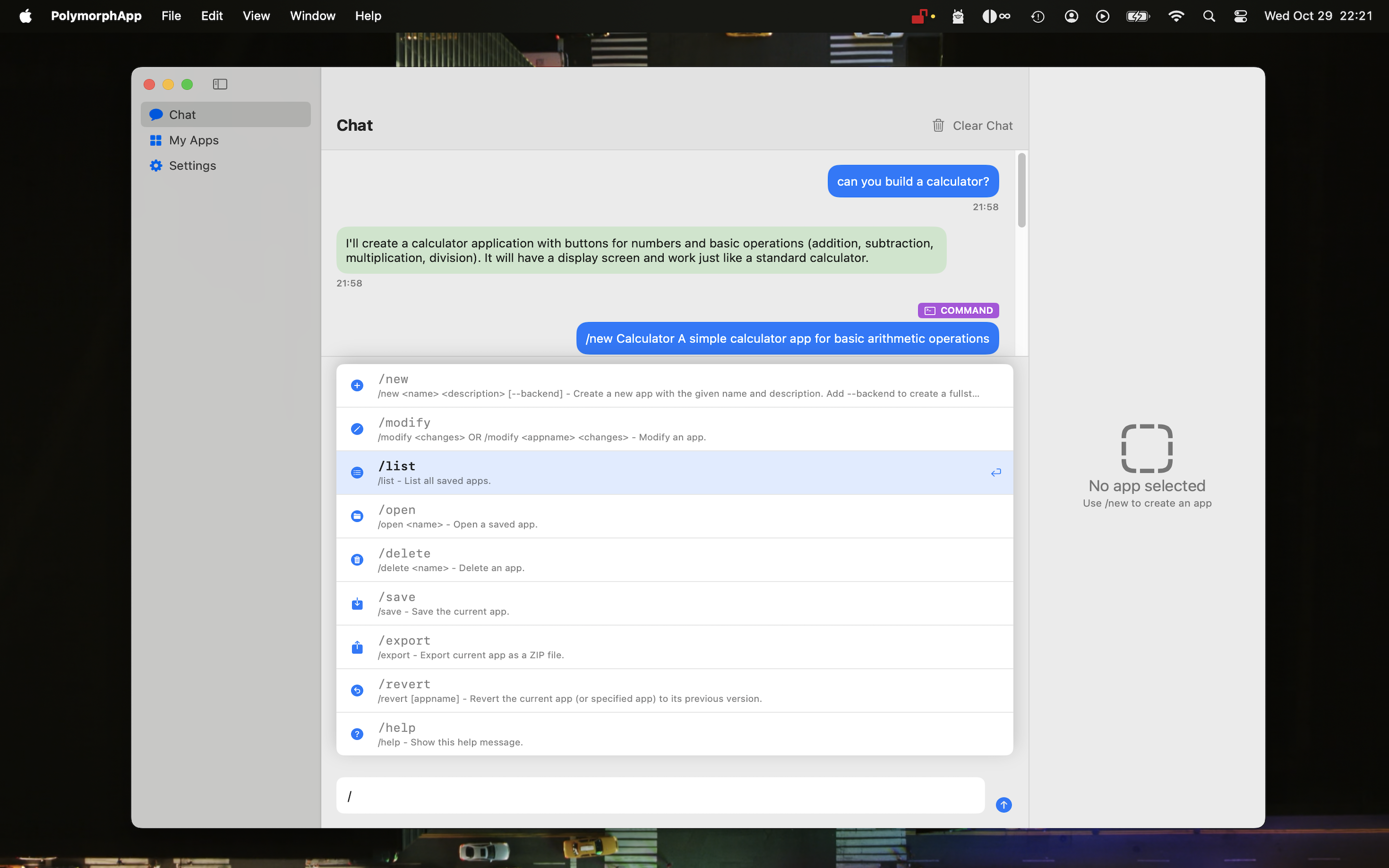 PolymorphApp - Screenshot 4 preview