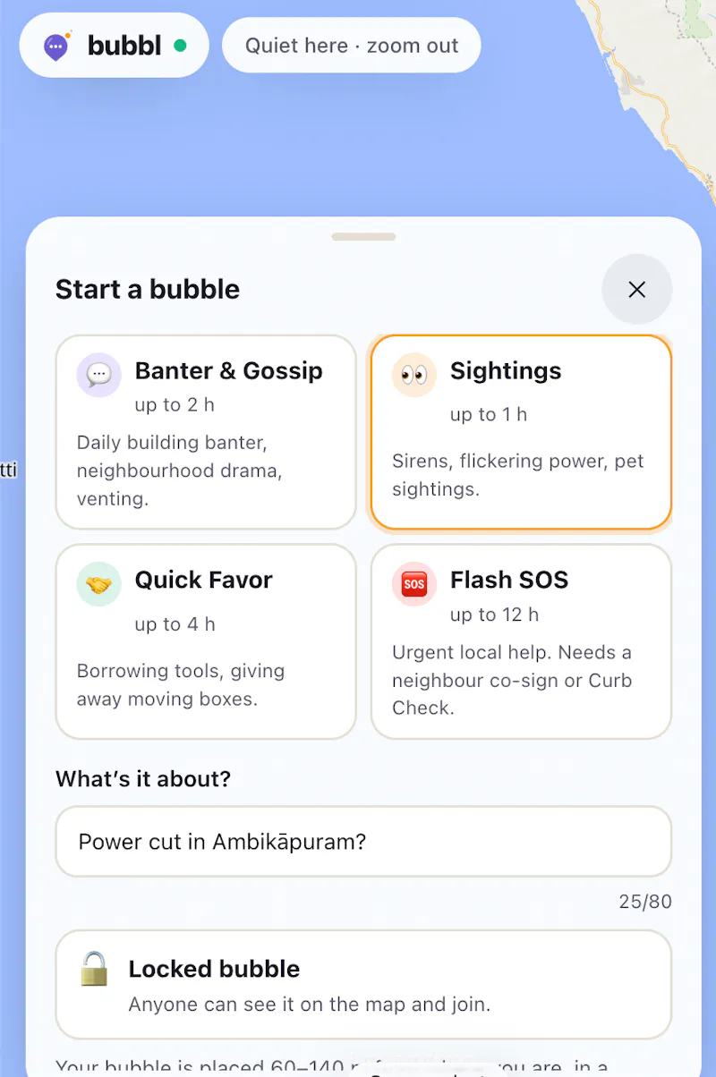 Bubbl  screenshot 3