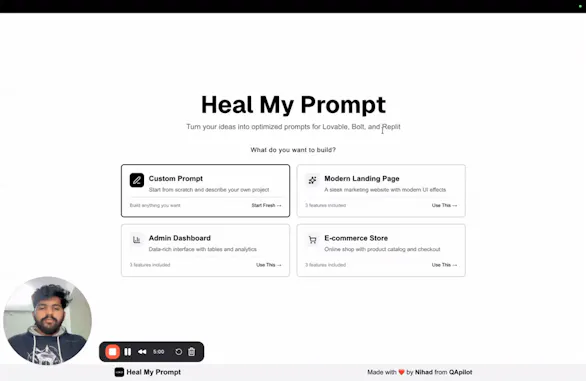 Heal My Prompt gallery image