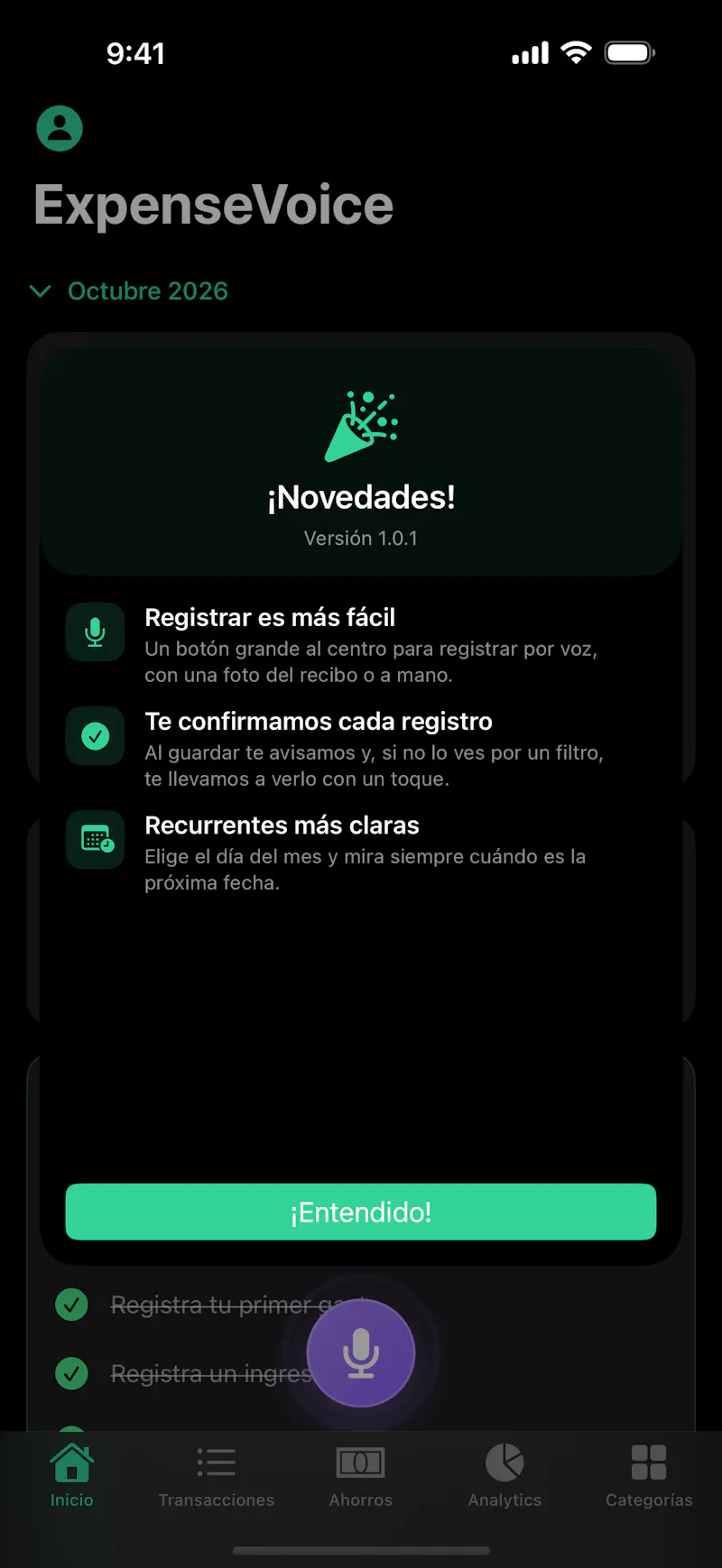 ExpenseVoice - Personal Finance screenshot 5