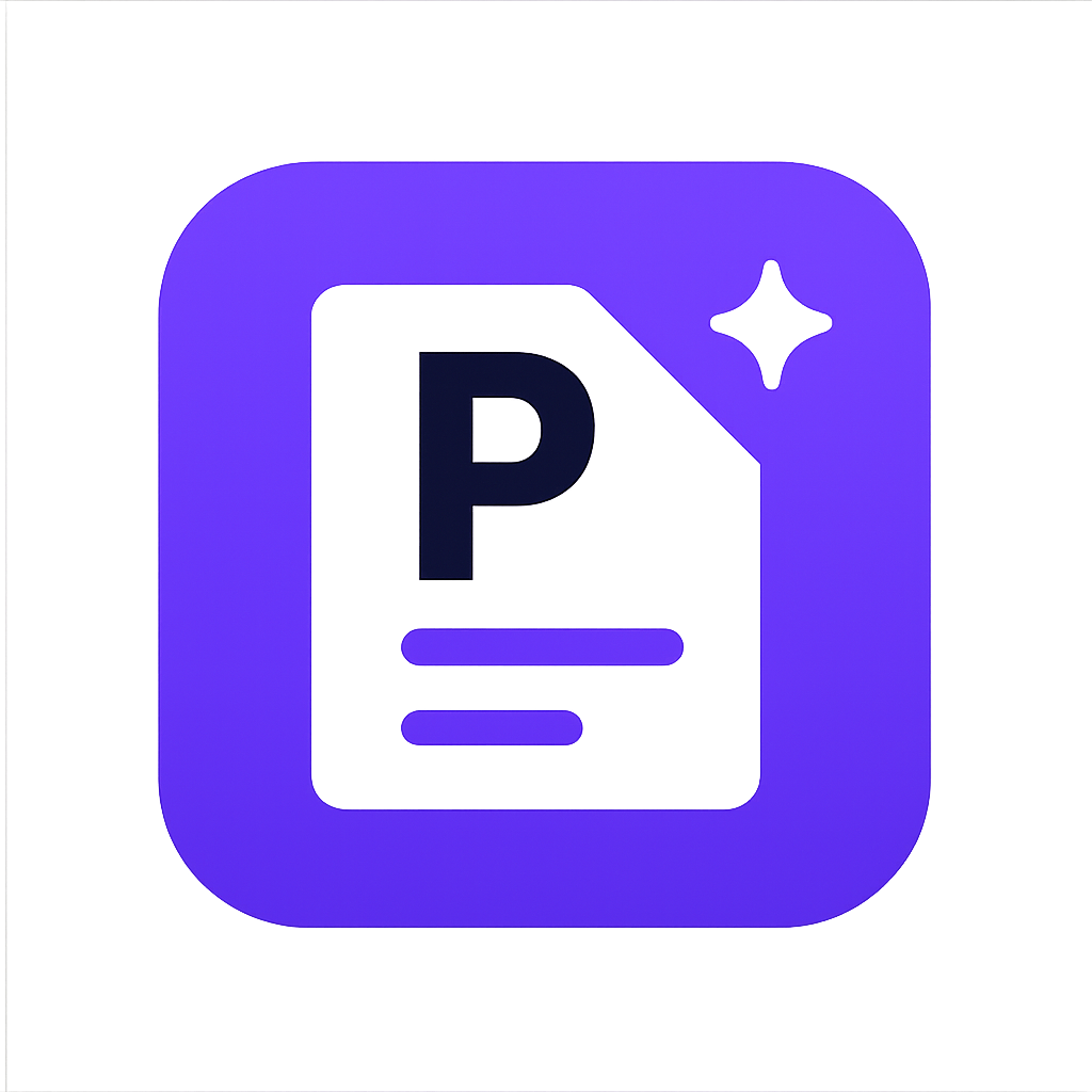 Promptly Forms — AI-... logo