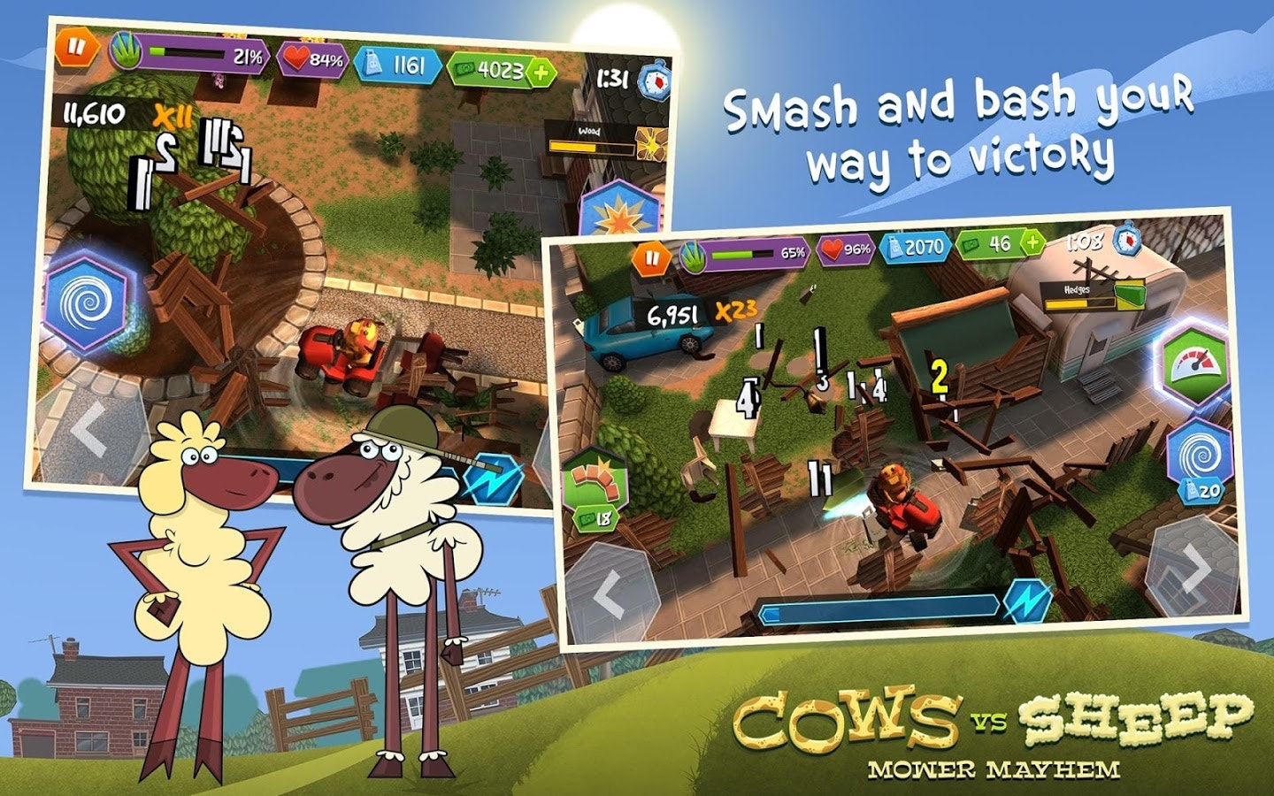 Cows Vs Sheep: Mower Mayhem gallery image
