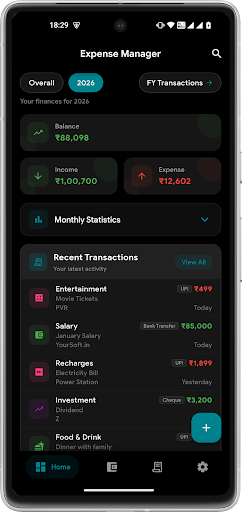 Expense Manager — Finance Tracker - Screenshot 5 showing product features and functionality