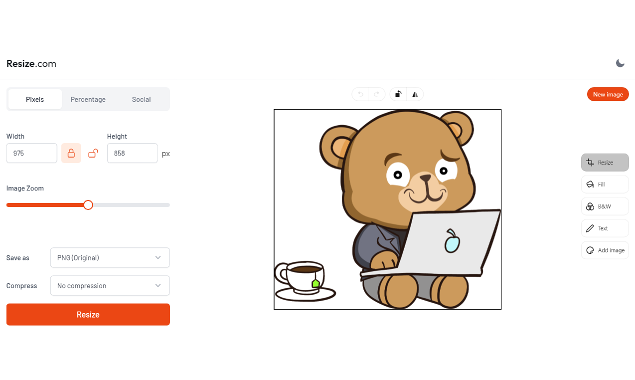 Resize.com - Ridimensiona le immagini nel modo semplice! media 3