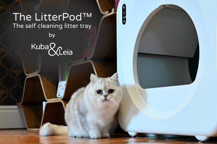 LitterPod -the self cleaning litter tray