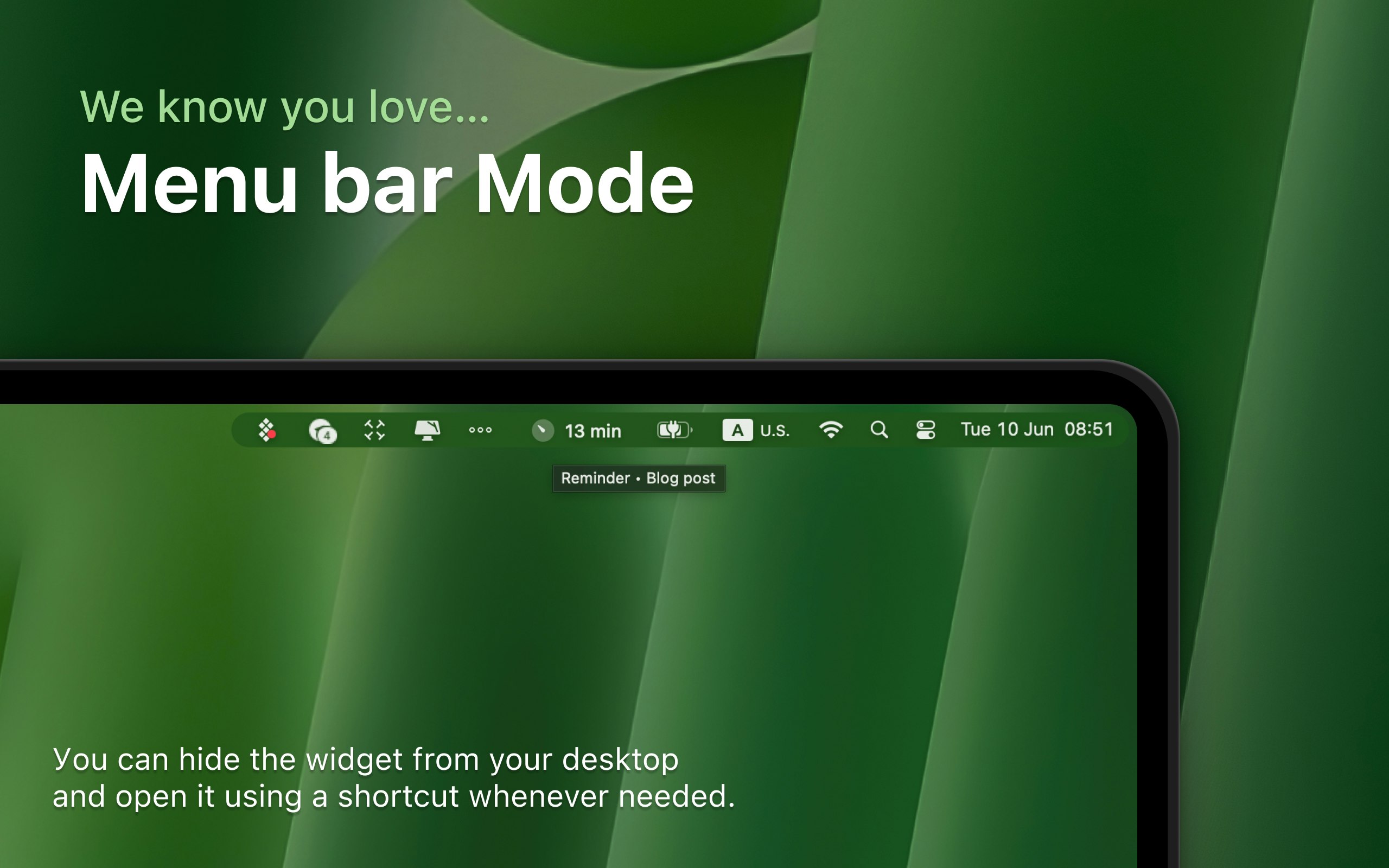 DeskMinderky - Crea rapidi promemoria desktop con un solo clic media 5