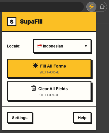 SupaFill - Screenshot 2 showing product features and functionality