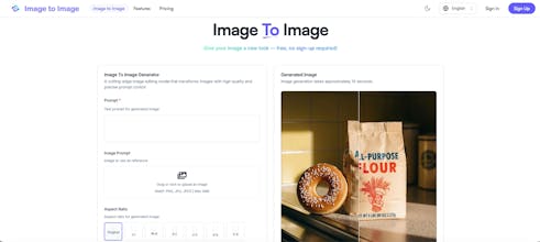 Image to Image AI gallery image