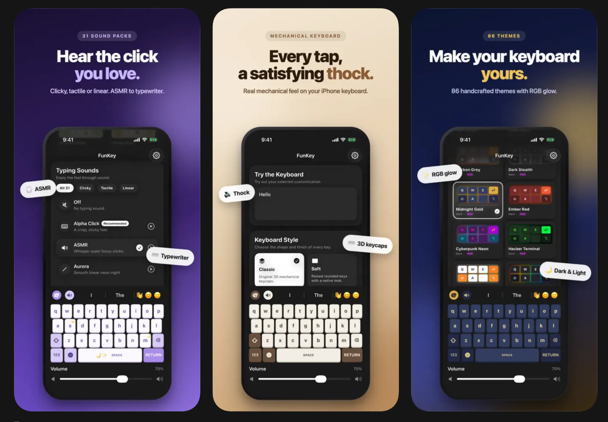 Mechanical Keyboard App: FunKey gallery image