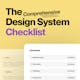 The Design System Checklist