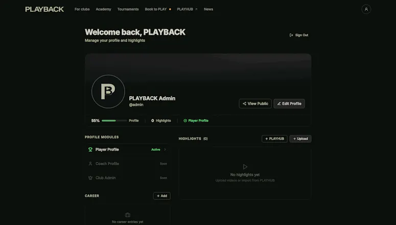 PLAYBACK SPORTS AI gallery image
