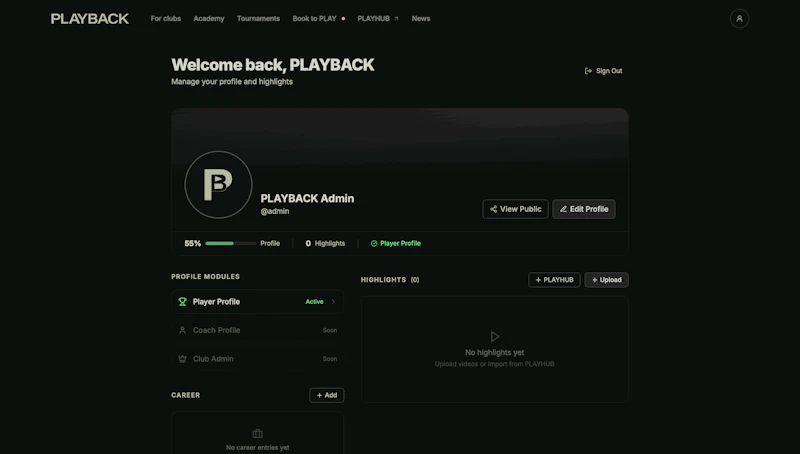 PLAYBACK SPORTS AI screenshot 5