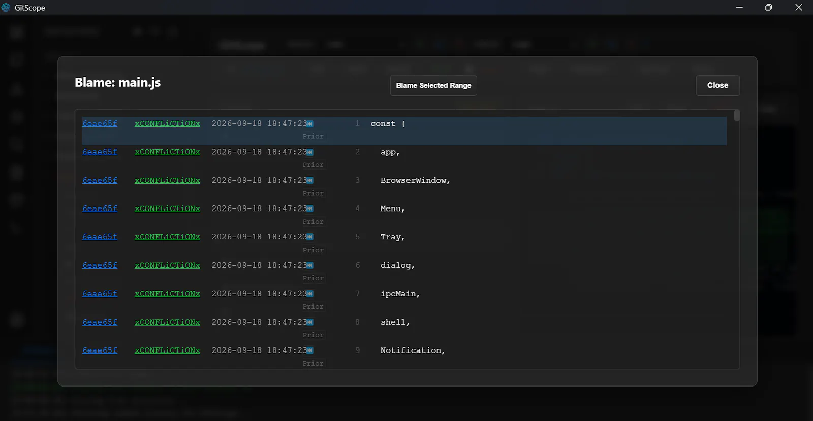 GitScope for Windows screenshot 14