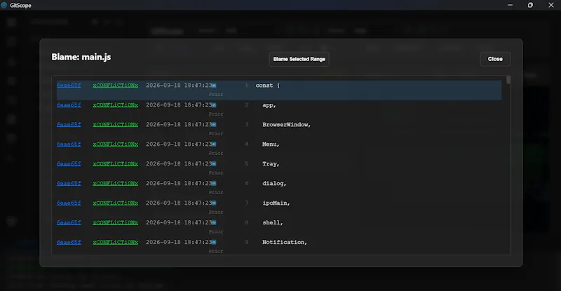 GitScope for Windows screenshot 14
