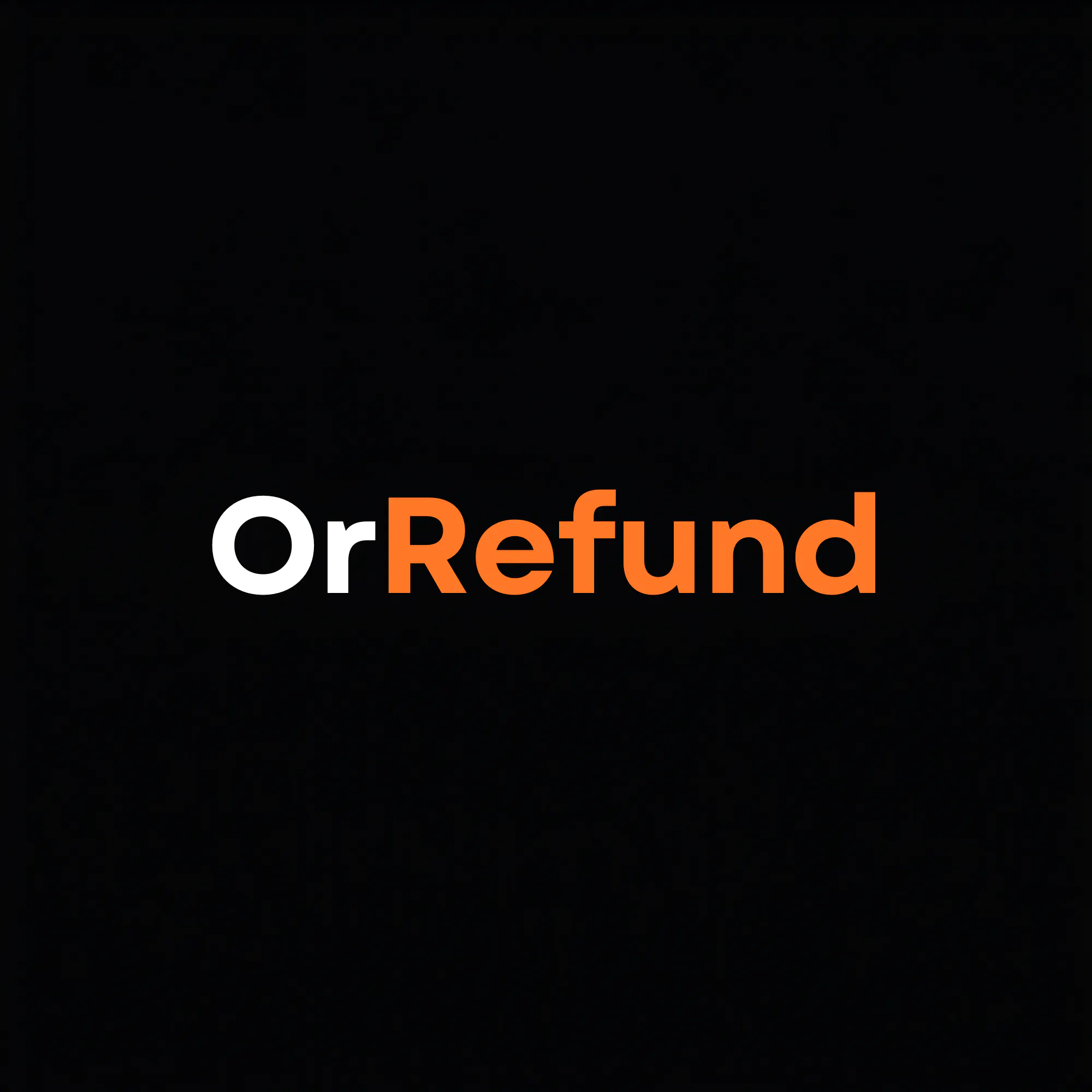 OrRefund 项目横幅