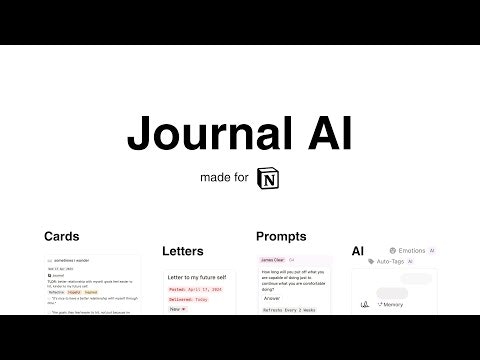 Journal AI for Notion gallery image