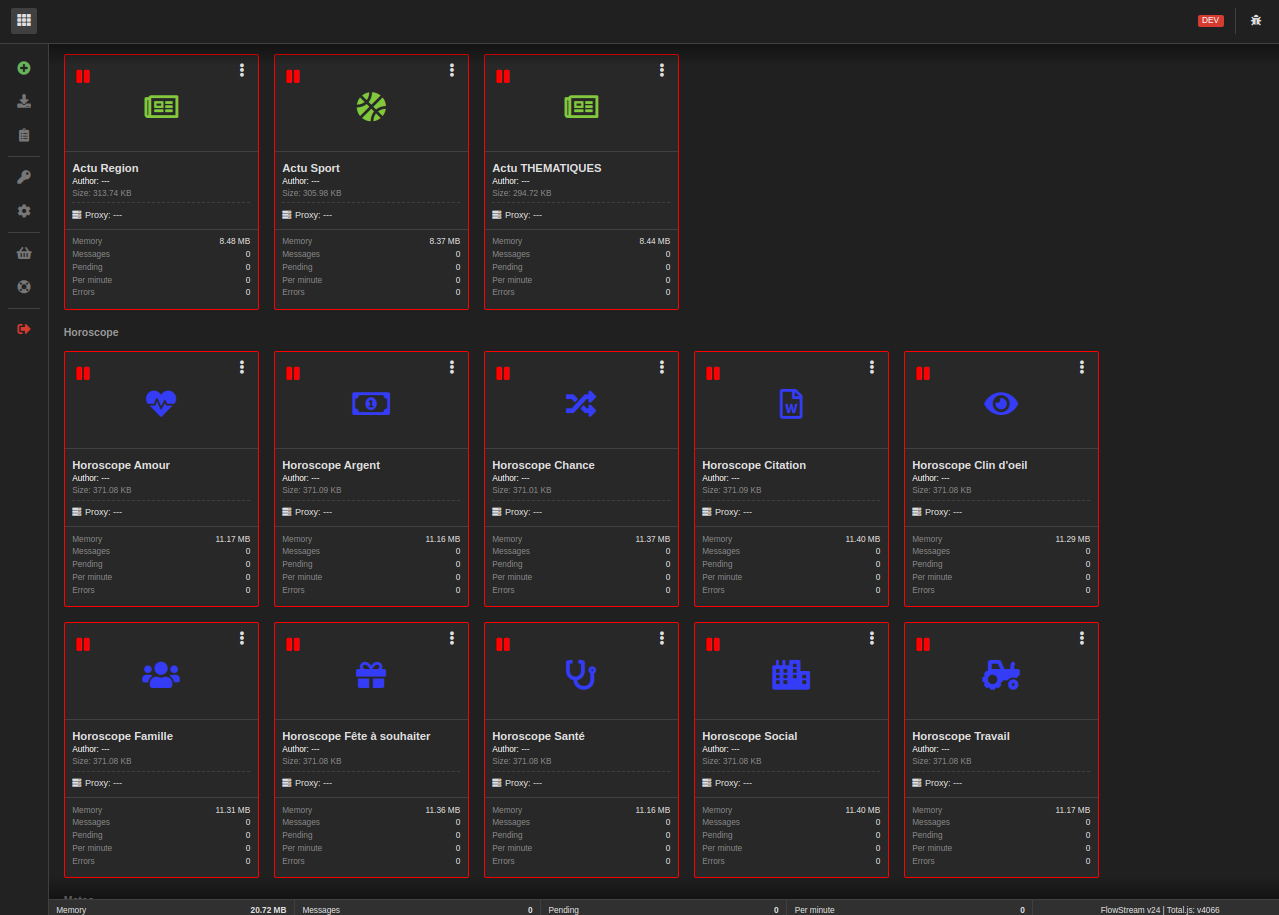Mídia 5 de TOTAL.JS FLUXO - Interface de programação visual para todos