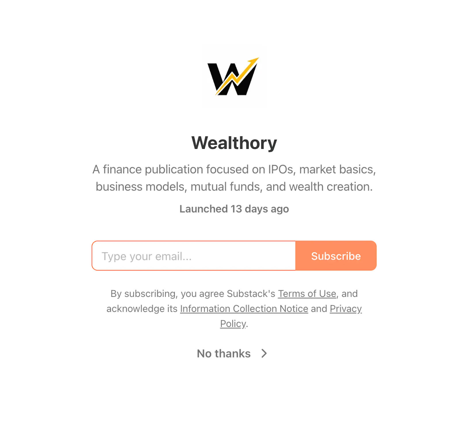 Wealthory calculator screenshot 3
