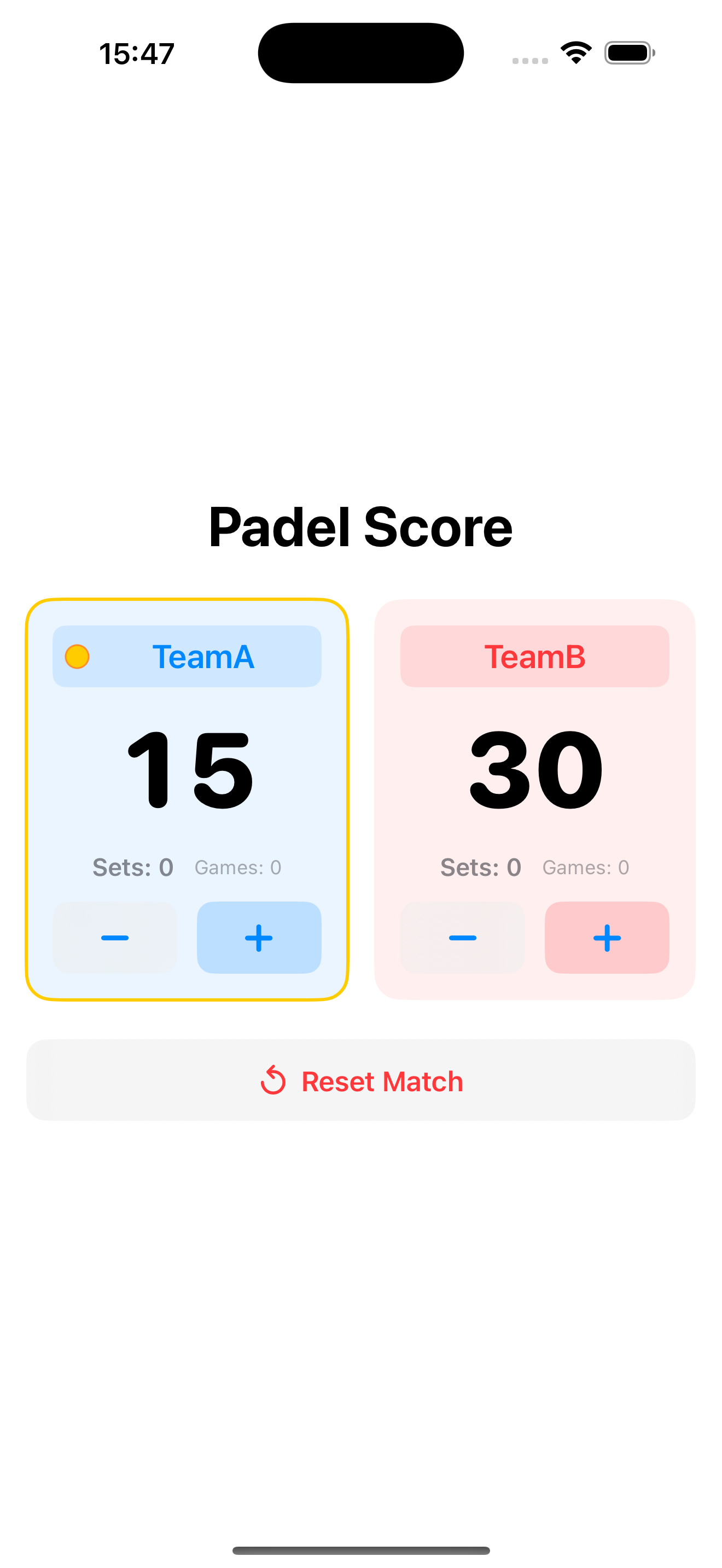 justScoreLive gallery image
