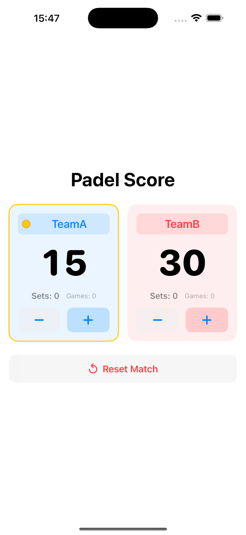 justScoreLive screenshot 5