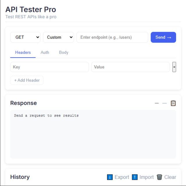 API Tester Pro - Test rust API's snel, direct in uw browser media 2