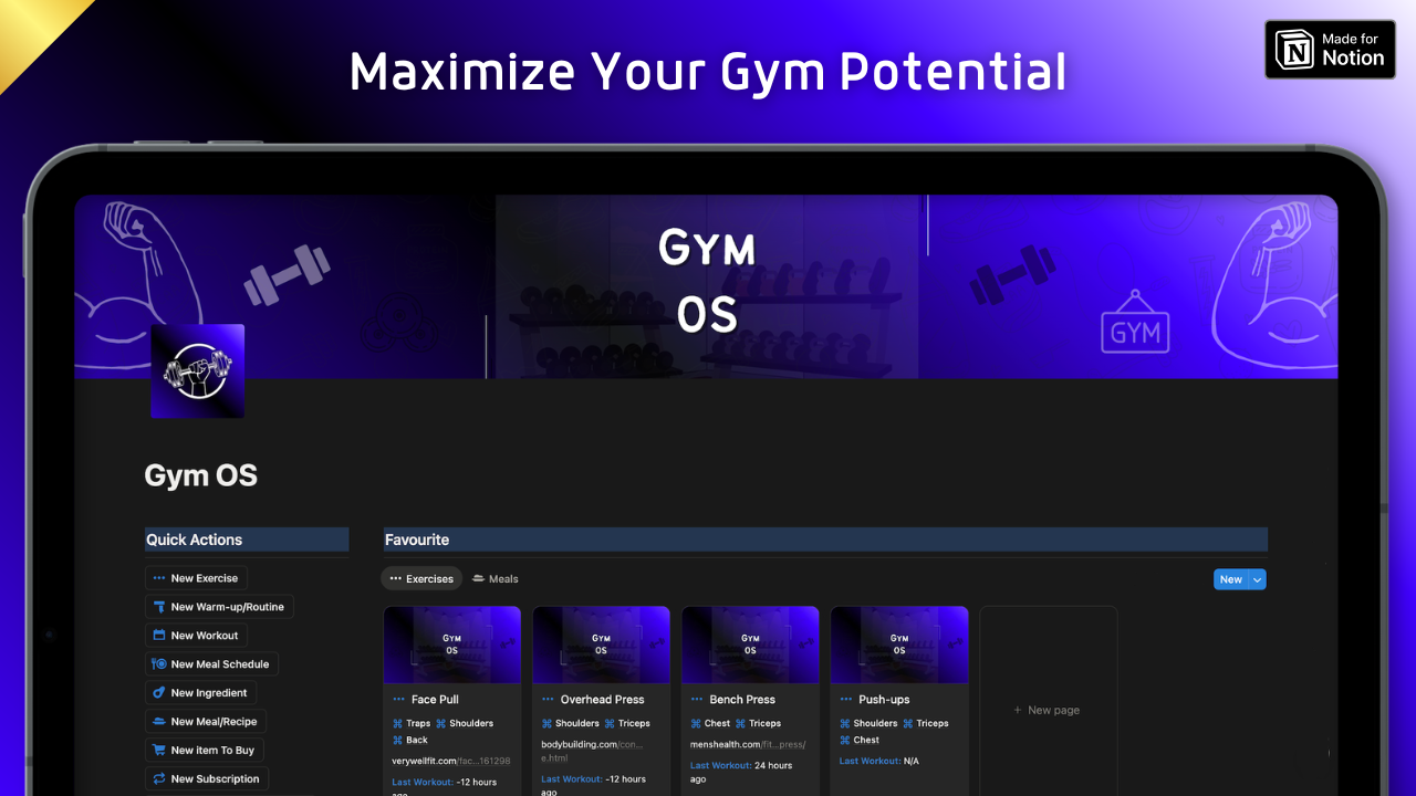 Gym OS gallery image
