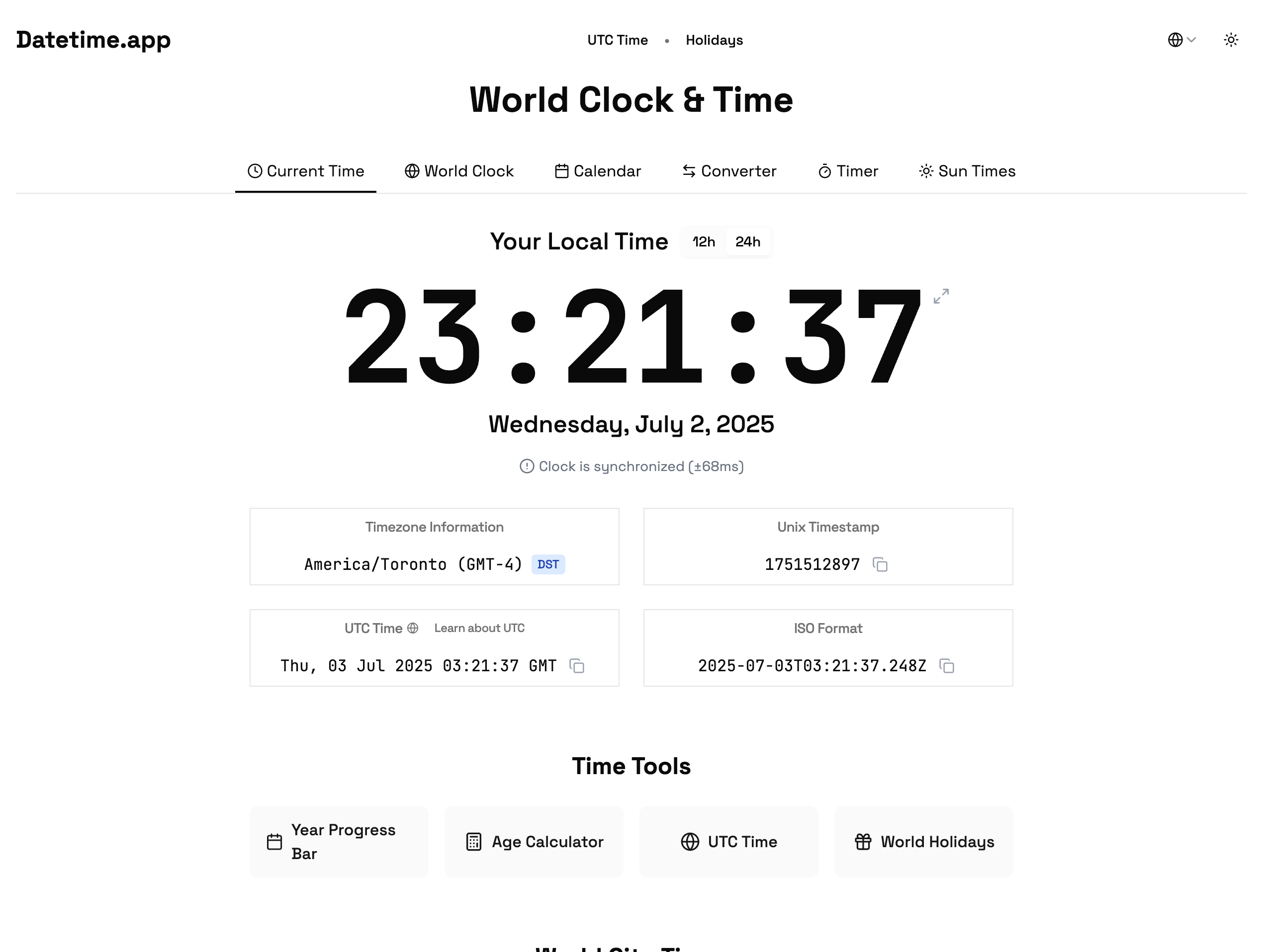 Datetime.app - OpenSource समय के लिए वैकल्पिक मीडिया 1