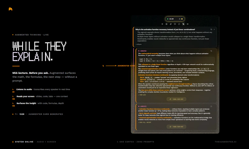 The Augmented AI screenshot 2