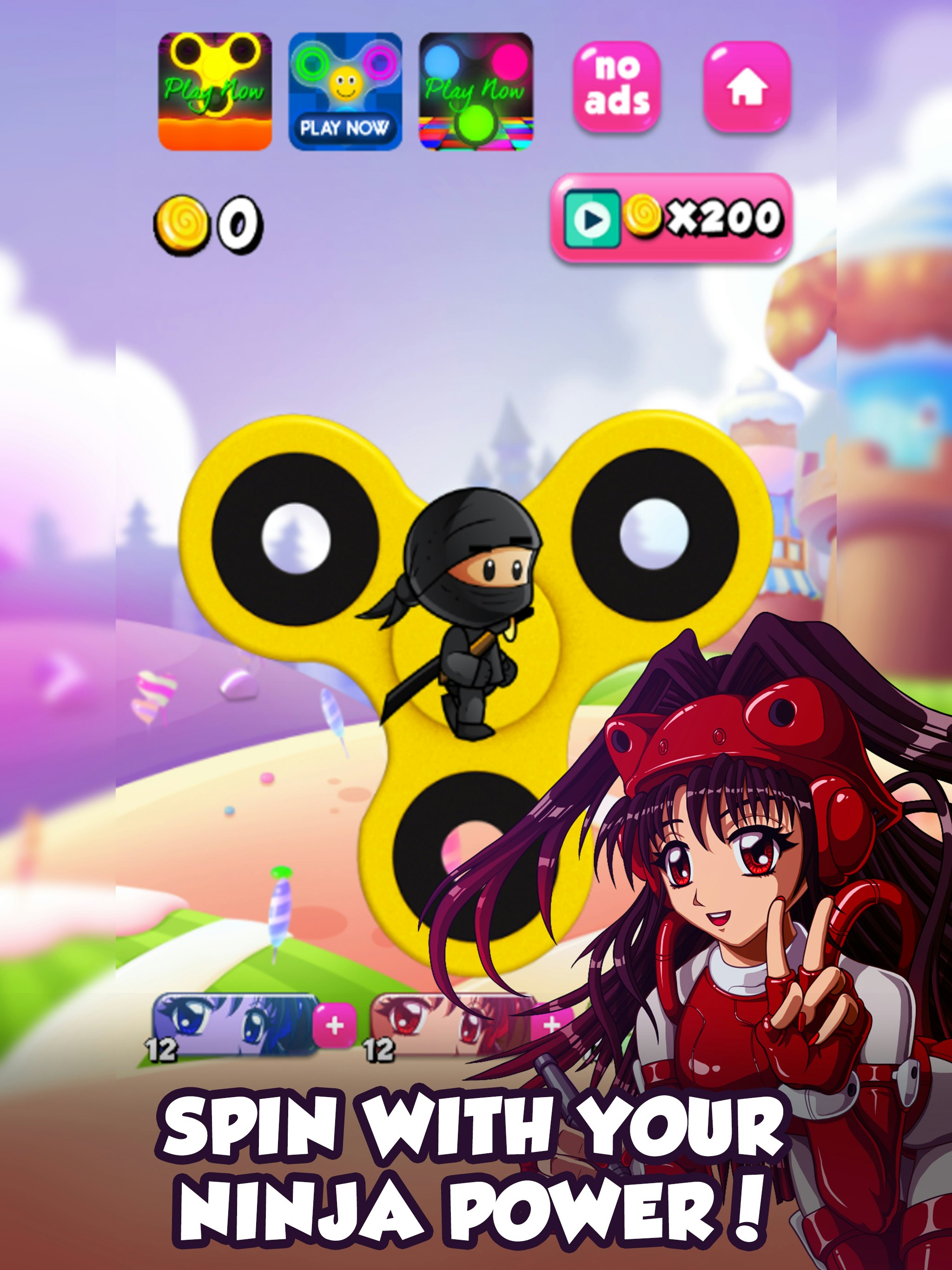 Ninja Kid vs Zombies Special - Fidget Spinner gallery image