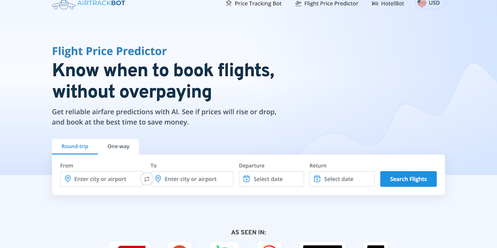 AirTrack • Flight Price Predictor