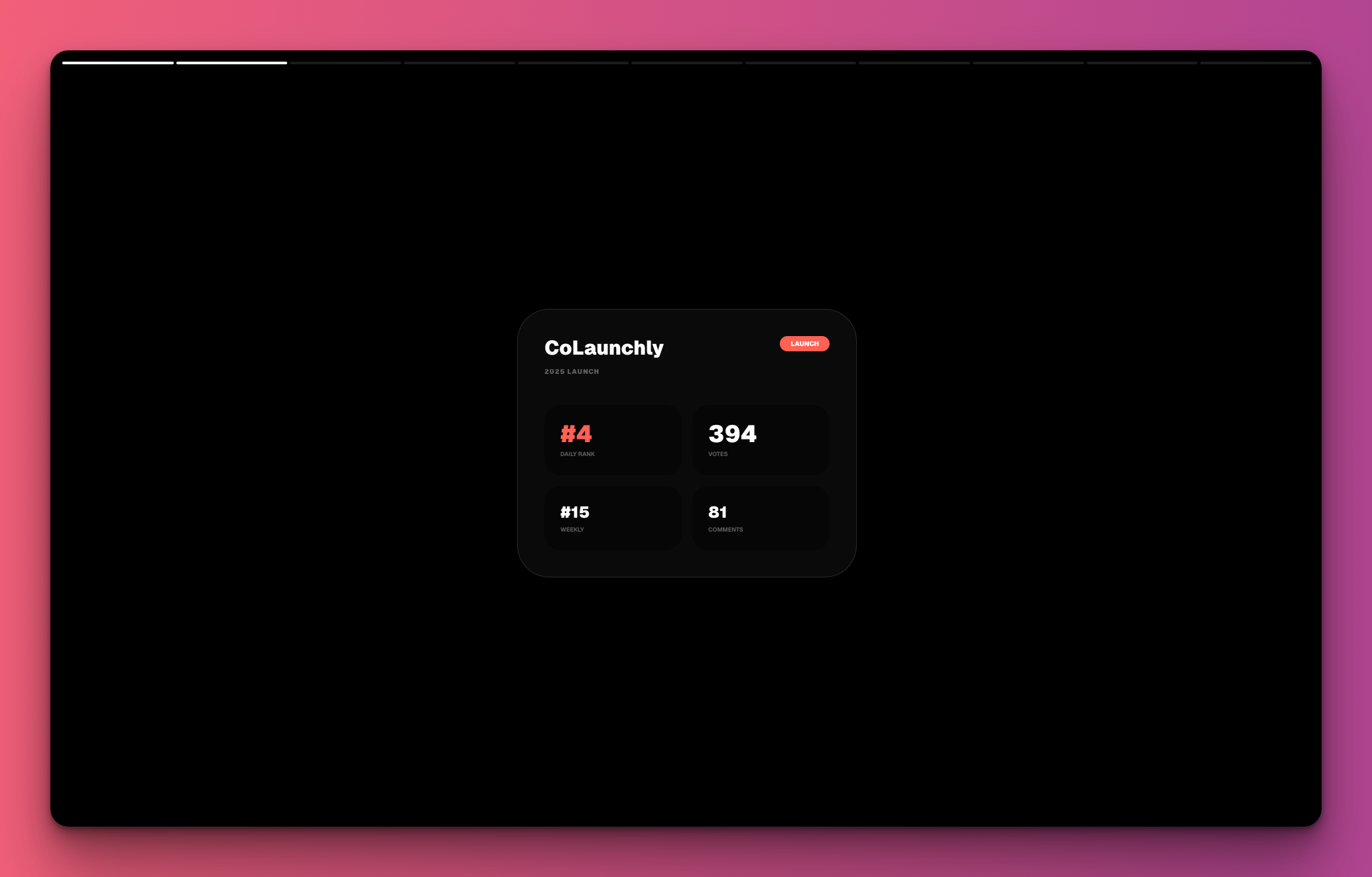 Product Hunt Wrapped - Screenshot 2 showing product features and functionality