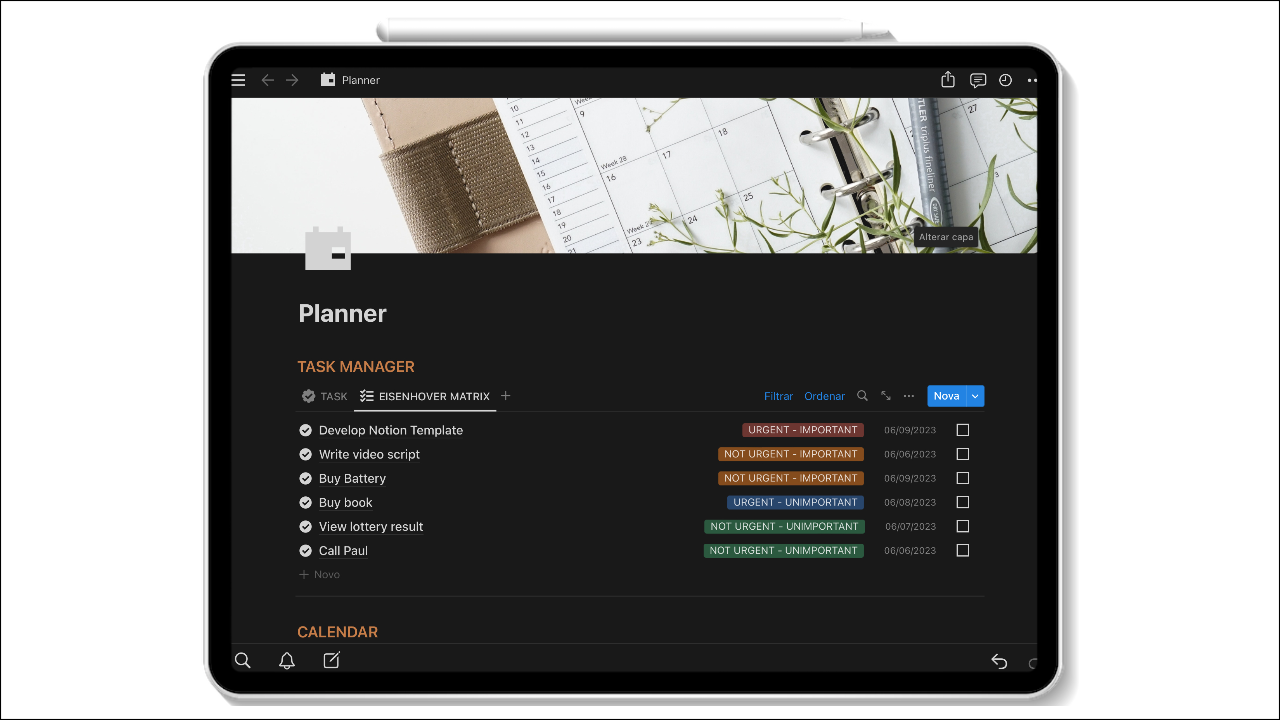Notion Template - Planner gallery image