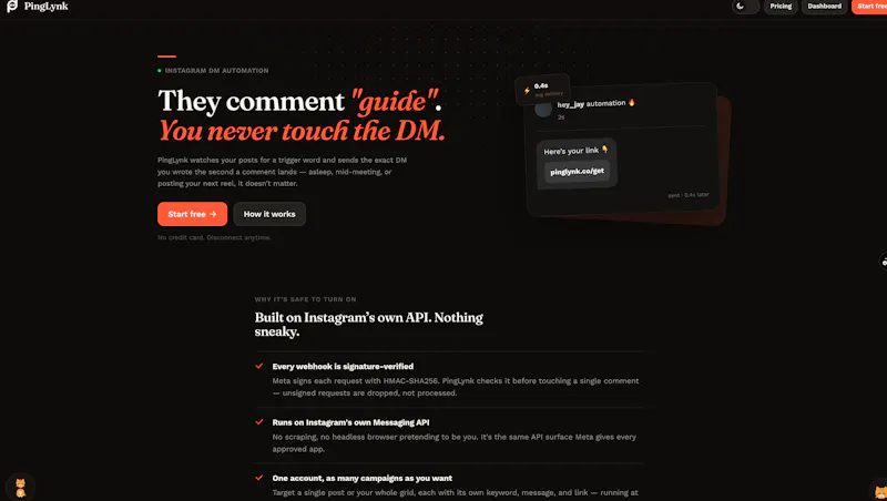 PingLynk screenshot 2