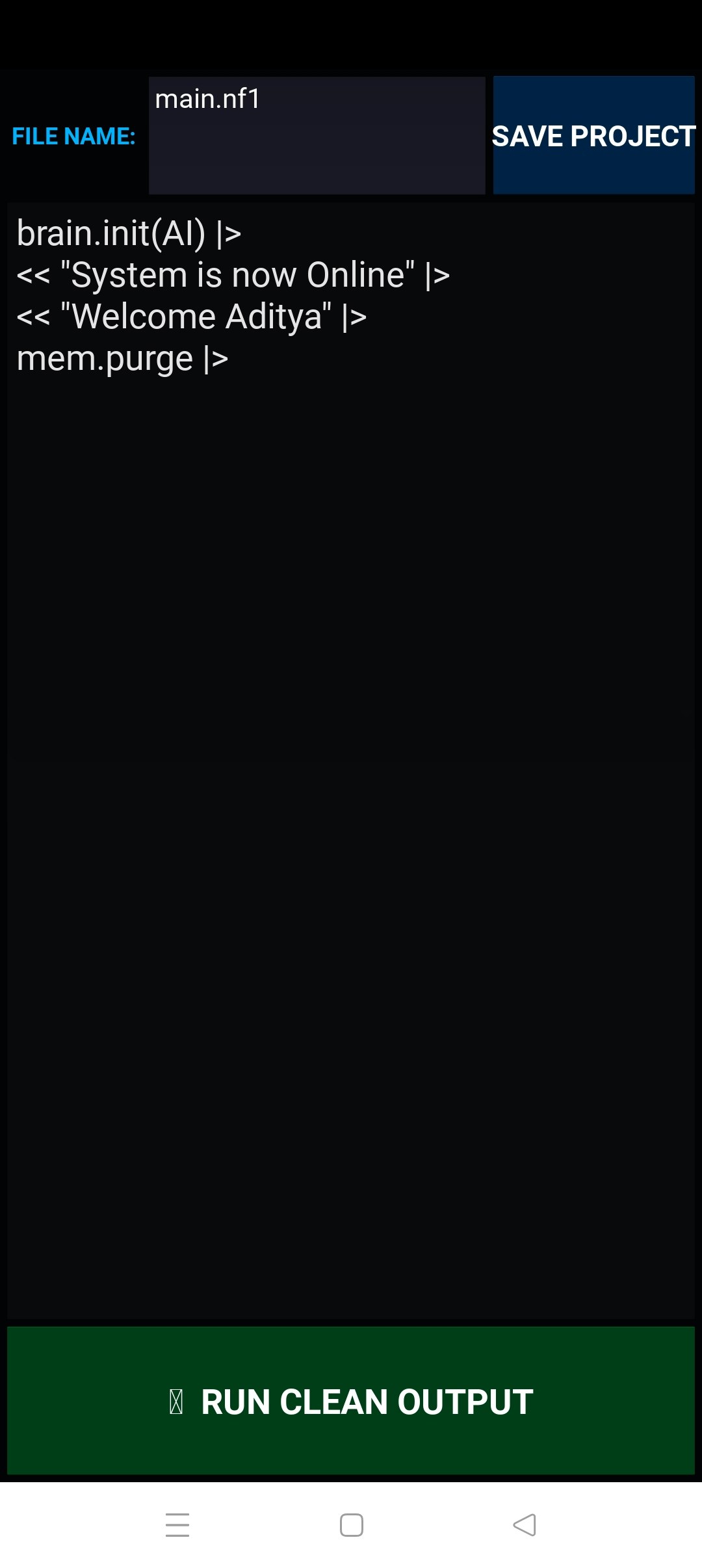 NF-1: Neural Foundation Language gallery image