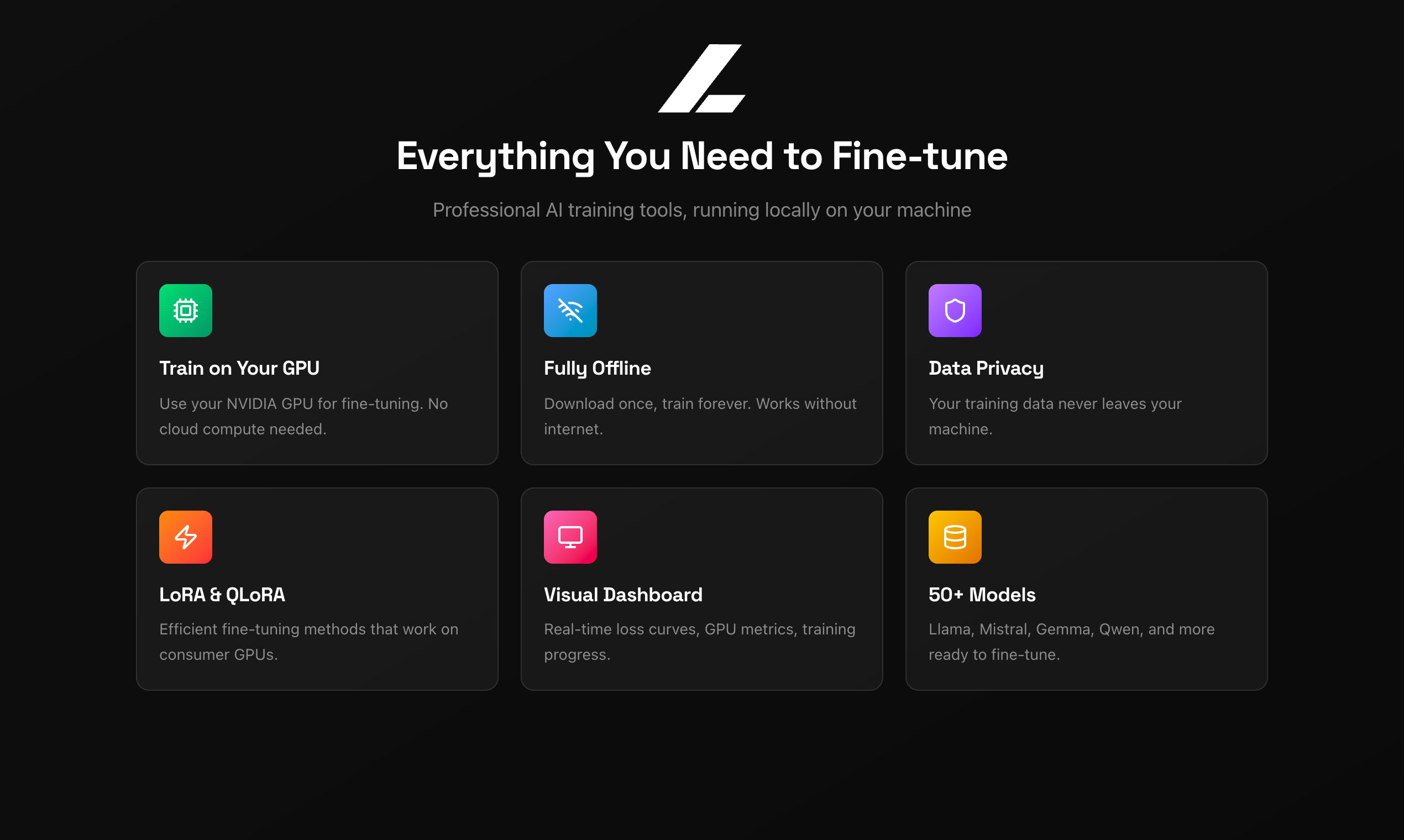Langtrain - Screenshot 2 showing product features and functionality