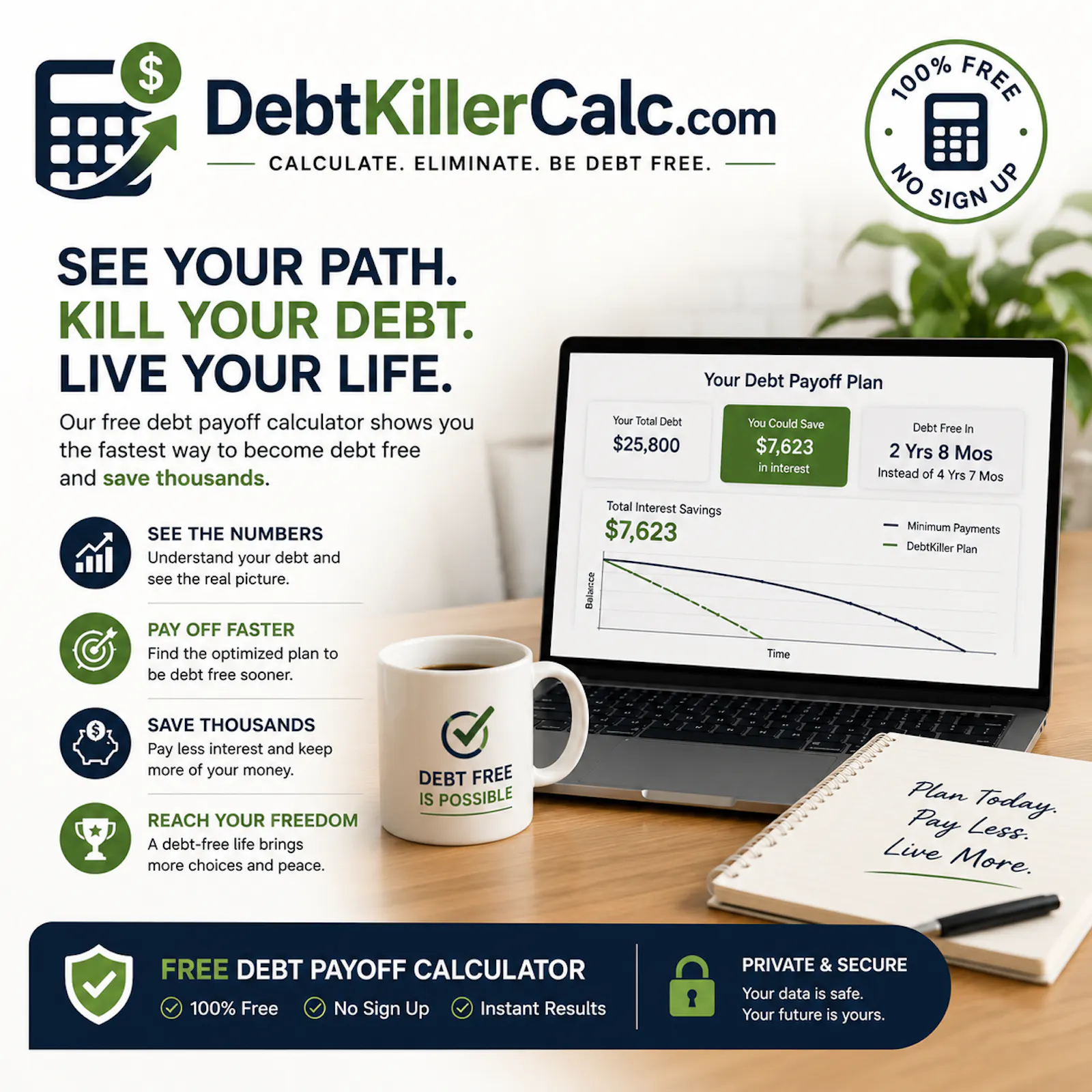 DebtKillerCalc  screenshot 1