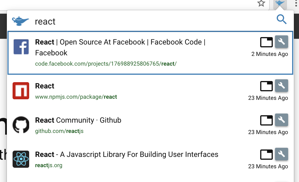 Genie History Search gallery image