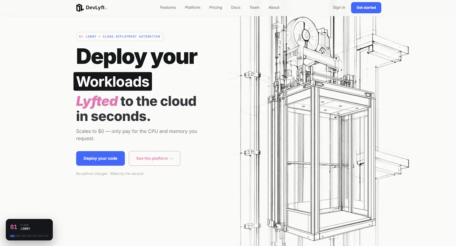 DevLyft screenshot 1