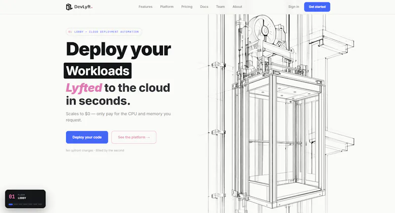 DevLyft screenshot 1