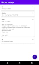 Text Shortcut - Speed chat by acronyms gallery image