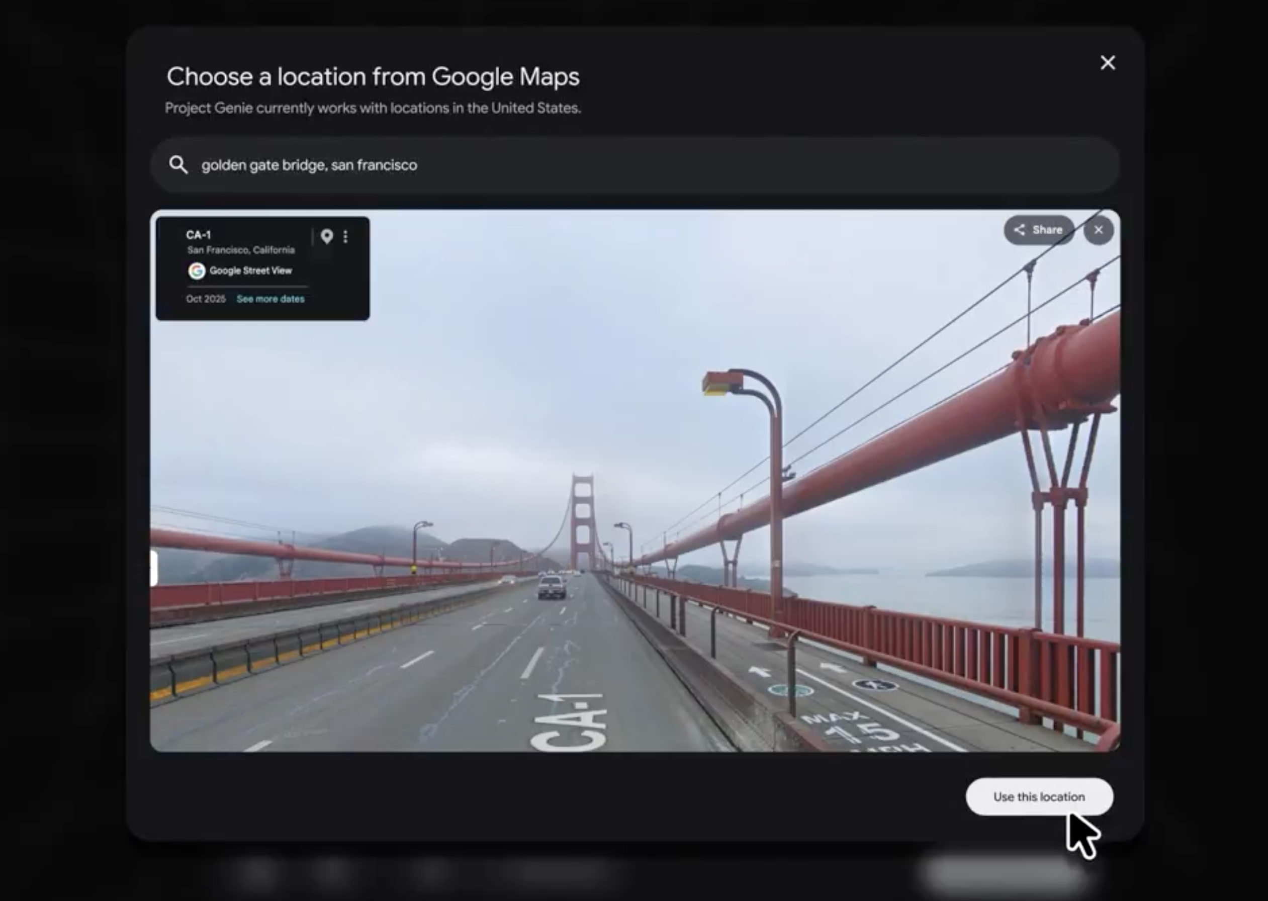 Google Project Genie gallery image