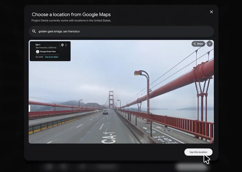 Google Project Genie screenshot 4